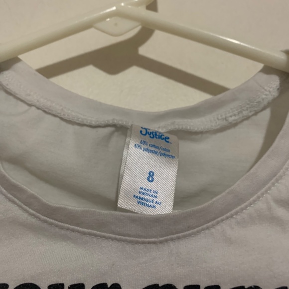 4/$20 Puppy unicorn girls graphic T-shirt sz 8 - Picture 6 of 7